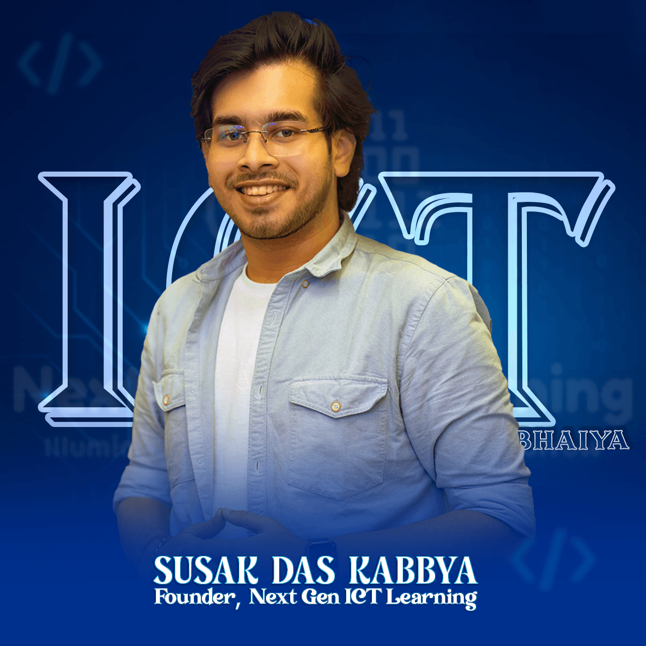 Susak Das Kabbya, founder of NextGen ICT Learning